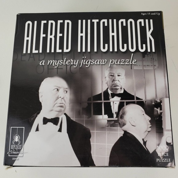 Bepuzzled Other - Alfred Hitchcock A mystery Jigsaw Puzzle 1000 piece 23x29" NEW ages 15+ 2020